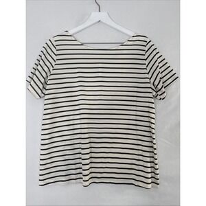 Sew In Love Women's Small‎ Black & Ivory Lace Blouse